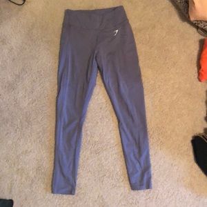 blue/gray gymshark leggings